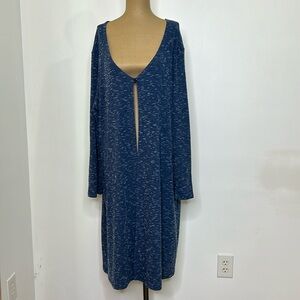 Klueless 💙 Long Blue Longsleeve Cardigan Duster Sweater